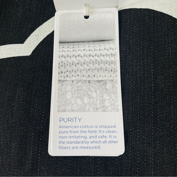 Cotton USA Dark Denim Shoulder Tote Bag NWT - Picture 12 of 13